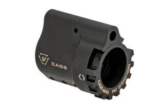 Strike Industries Collar Adjustable Gas Block has a rotating collar with six settings